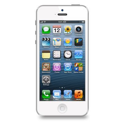 Apple iPhone5 32GB(海外輸入版SIMフリー正規新品) ホワイト＆シルバー